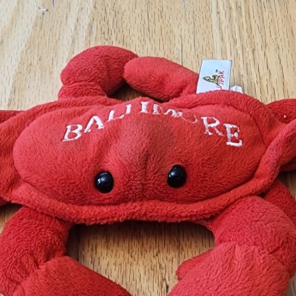 Unipak Red Baltimore Crab Stuffed Animal Toy - Picture 4 of 15